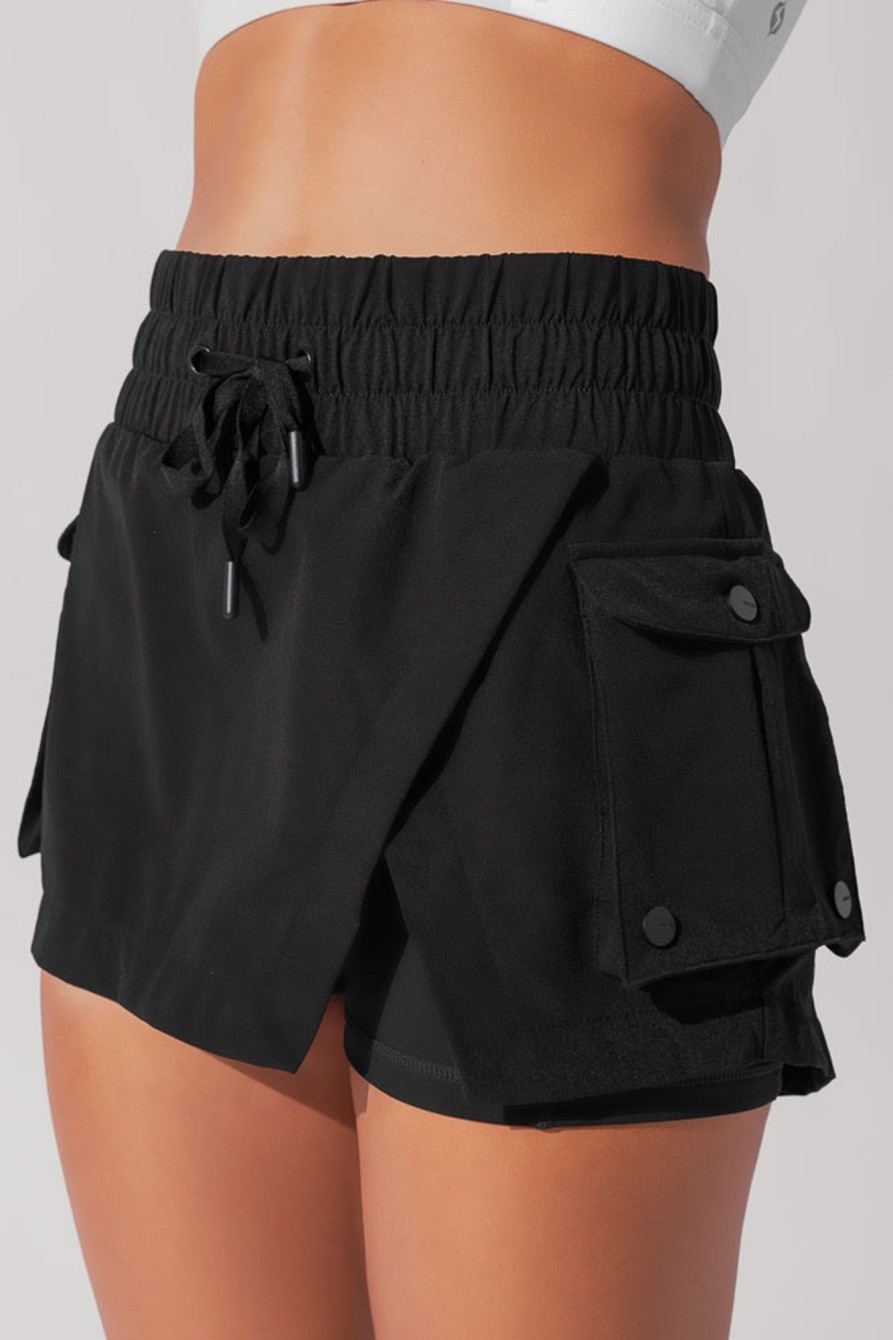 Bottoms POPFLEX | Hiking Superskort - Black