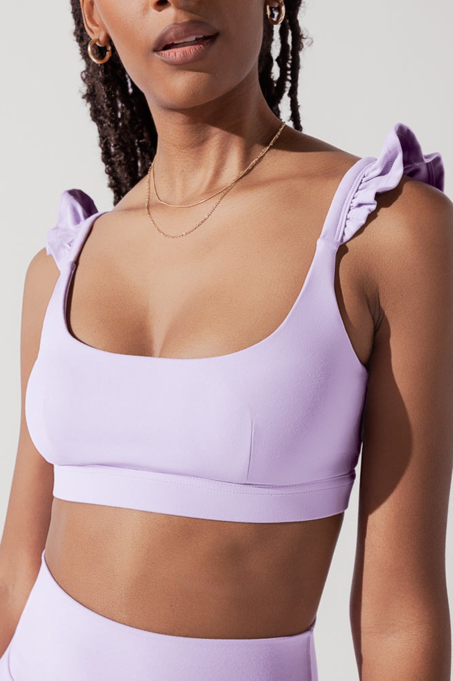 Tops POPFLEX | Romance Ruffle Bra - Digital Lavender