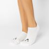 Accessories POPFLEX | Dead Face Low Rise Socks - White