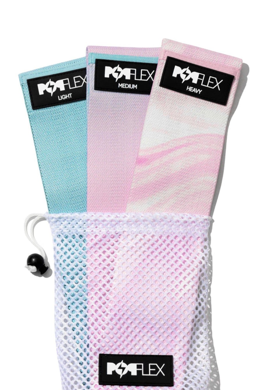 Workout POPFLEX | Cotton Candy Booty Band Set