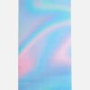 Workout POPFLEX | Super Wide 32" Vegan Suede Yoga Mat - Holographic