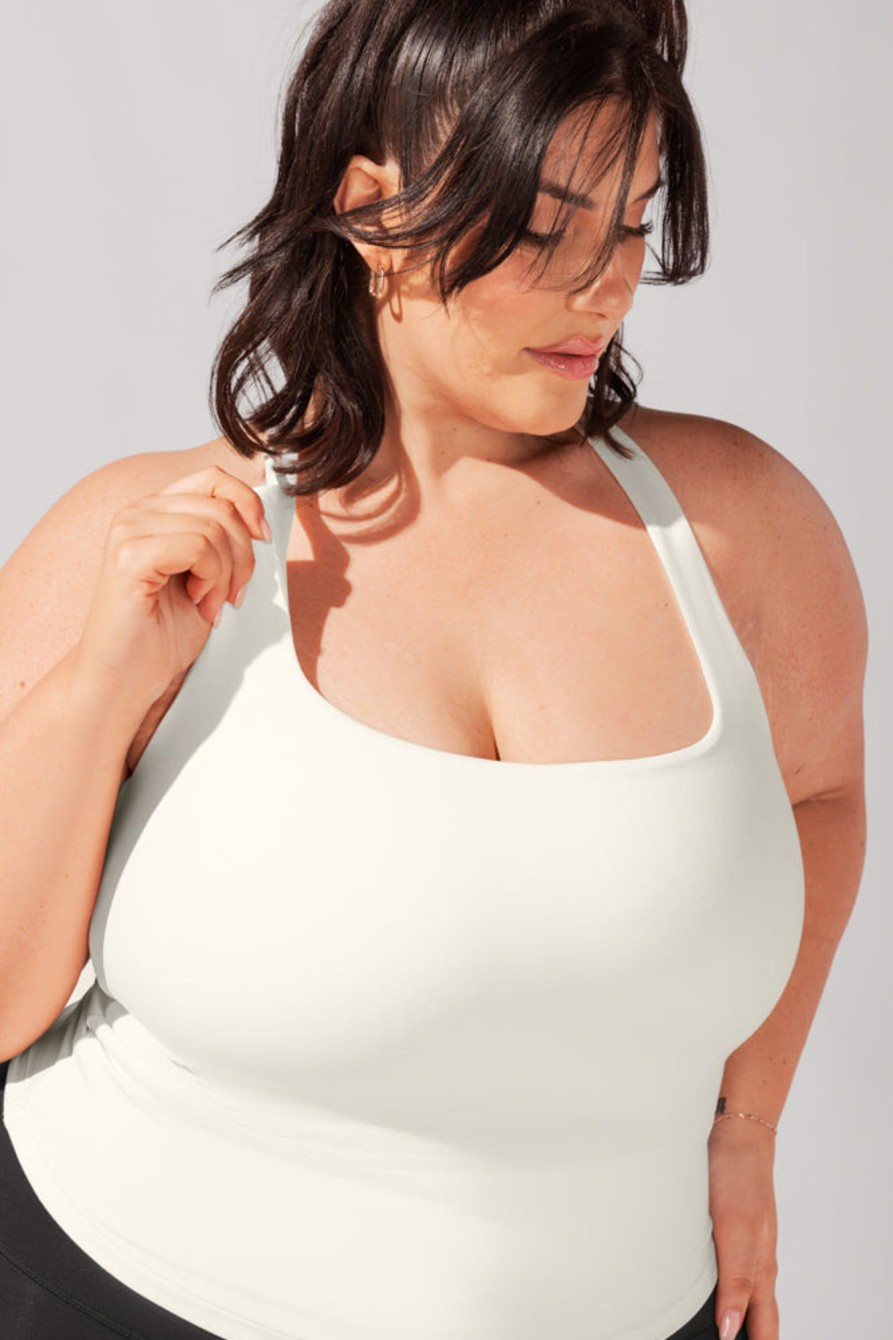 Tops POPFLEX | Audrey Tank - Coconut Cream