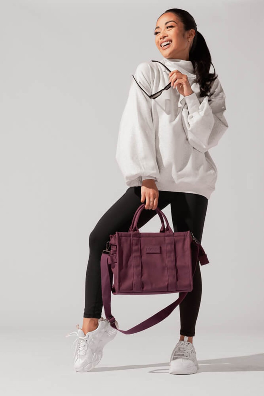 Accessories POPFLEX | Small Sloane Tote - Huckleberry