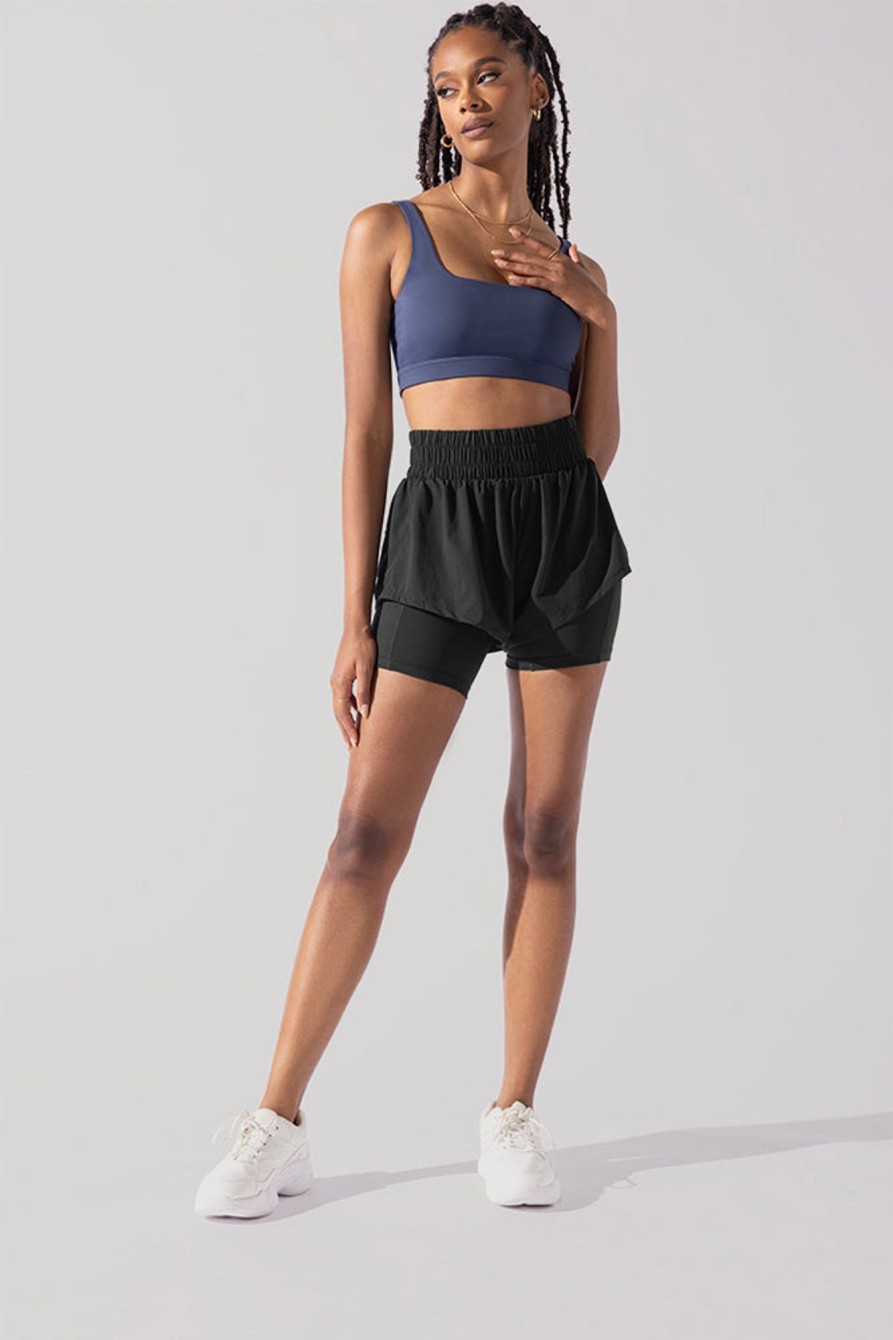 Bottoms POPFLEX | Midi Supershort - Black