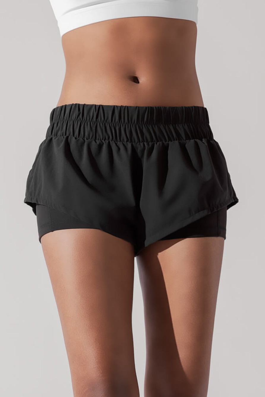 Bottoms POPFLEX | Low Rise Supershort - Black