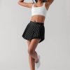 Bottoms POPFLEX | Ace 'Em Pleated Skort - Black