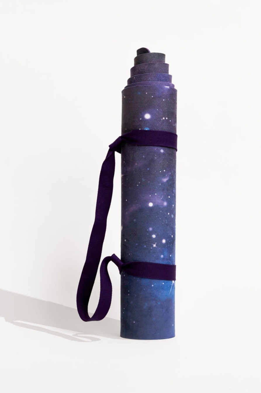 Workout POPFLEX | Vegan Suede Yoga Mat - Diamond Sky