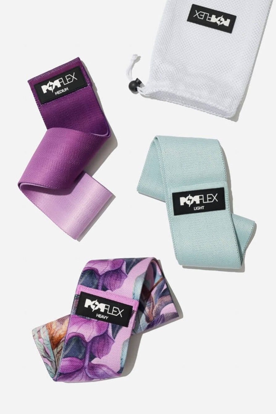 Workout POPFLEX | Lavender Rainforest Booty Bands