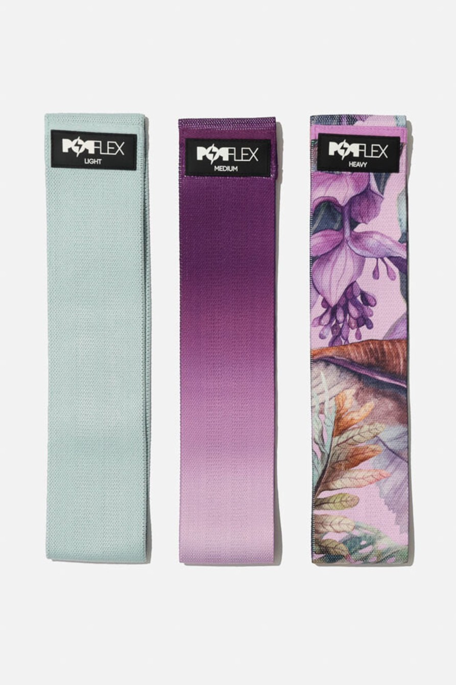 Workout POPFLEX | Lavender Rainforest Booty Bands