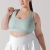 Tops POPFLEX | Adventure Scoop Bra (Ribbed) - Seafoam