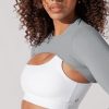 Tops POPFLEX | Releve Ribbed Shrug - Indigo Teal