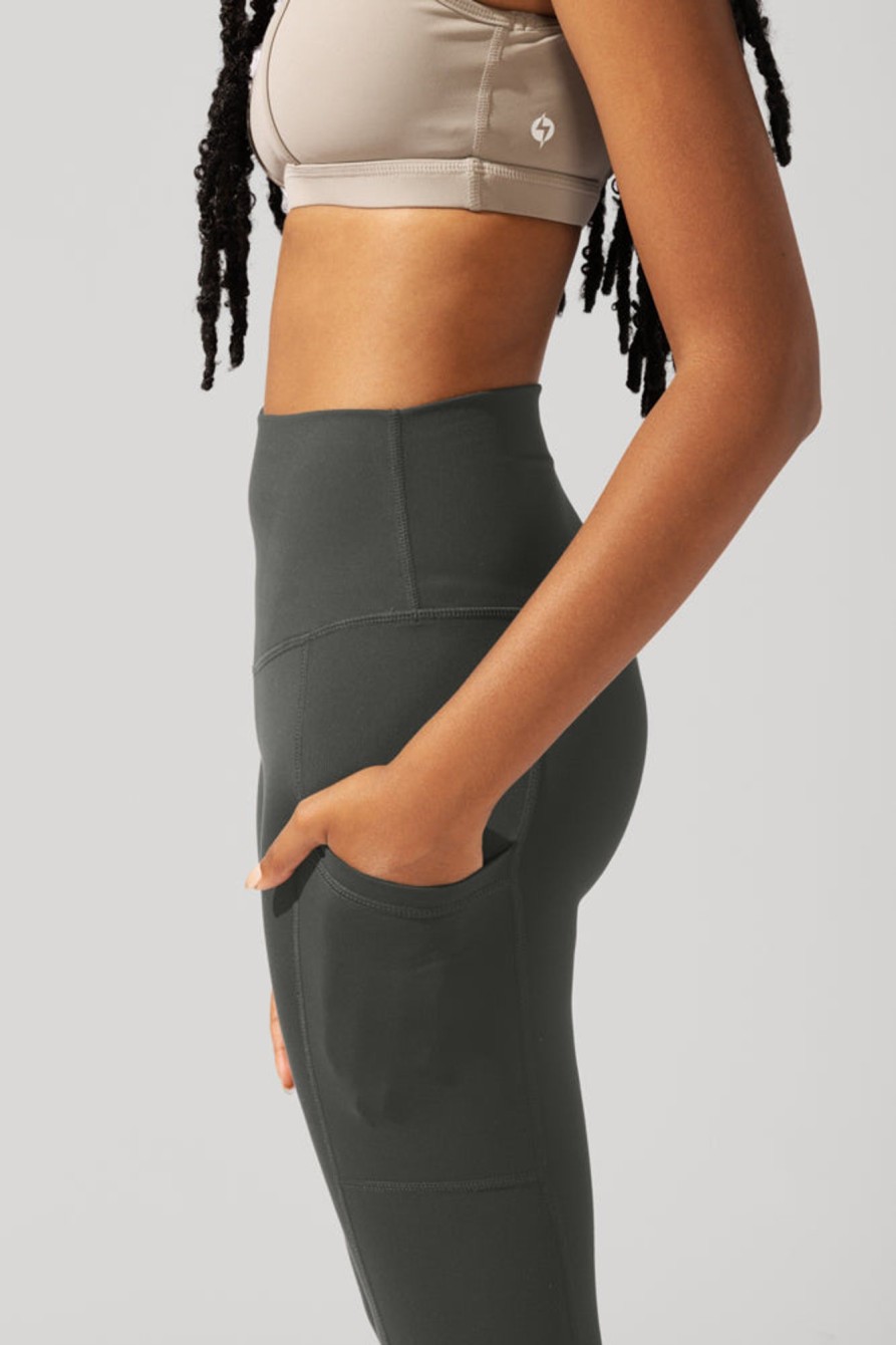 Bottoms POPFLEX | Supersculpt Leggings With Pockets (Soft Touch) - Forestwood