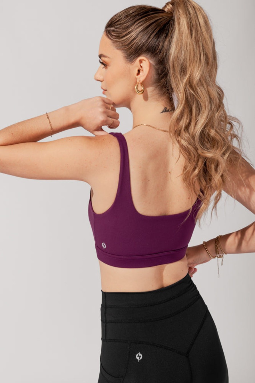 Tops POPFLEX | Tone Bra - Winter Plum