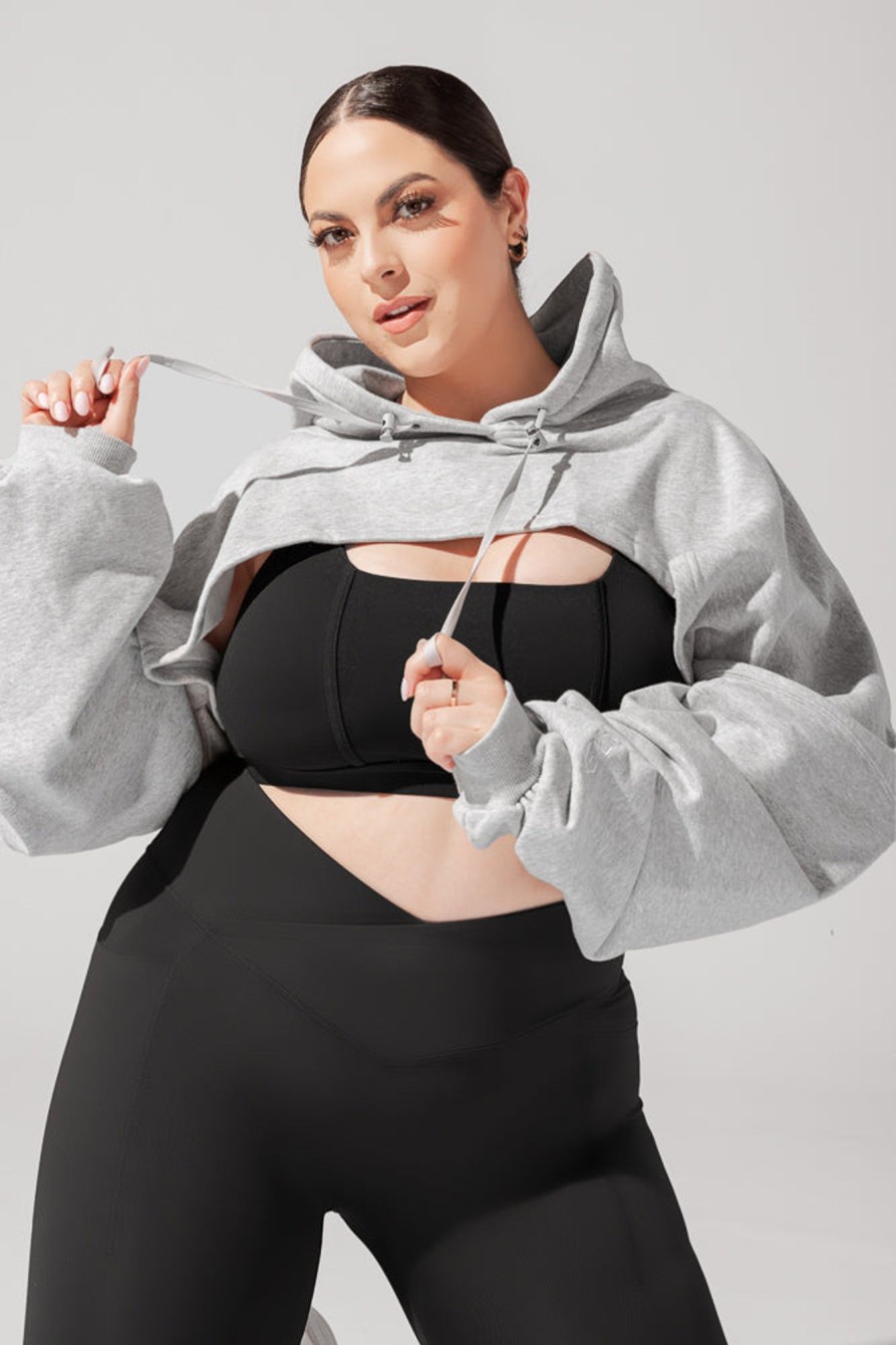 Tops POPFLEX | Cloud Shruggie - Heather Grey