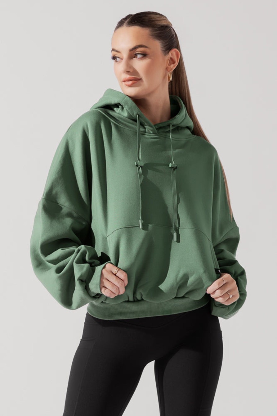 Tops POPFLEX | Pullover Cloud Hoodie - Juniper