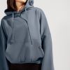 Tops POPFLEX | Pullover Cloud Hoodie For Women, Cozy Boyfriend Hoodie - Denim Blue S/M