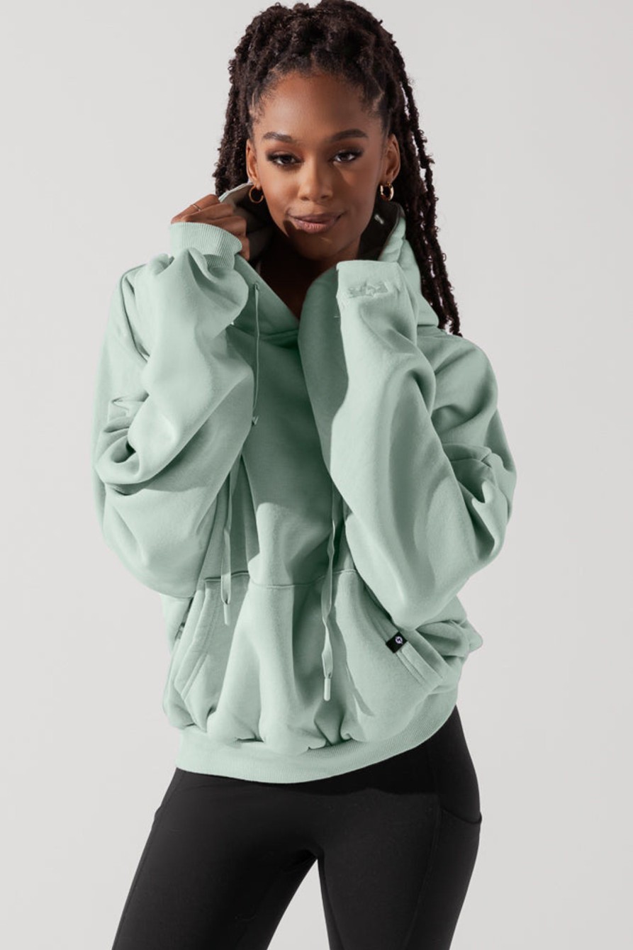 Tops POPFLEX | Pullover Cloud Hoodie - Mint