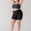 Bottoms POPFLEX | Supersculpt Midi Short With Pockets (Soft Touch) - Black