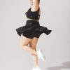 Bottoms POPFLEX | Twirl Skort - Black