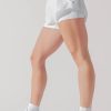 Bottoms POPFLEX | High Waisted Supershort - White