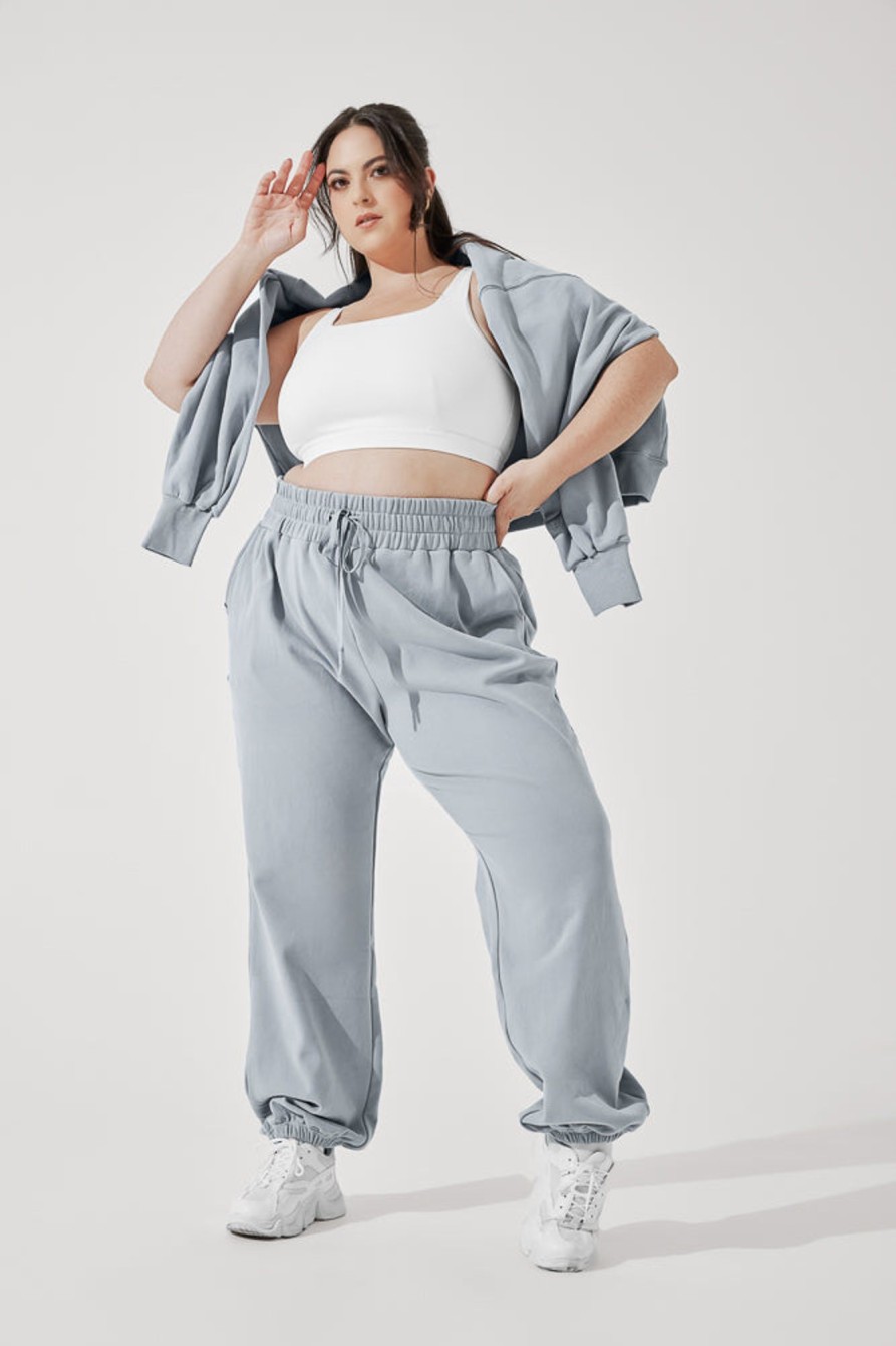 Bottoms POPFLEX | Ooey Gooey Sweatpant - Bookworm Blue