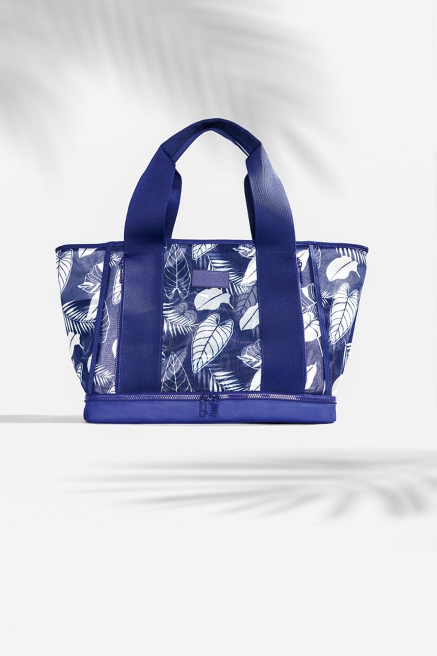 Accessories POPFLEX | Big Beach Carryall Bag - Blue Palm