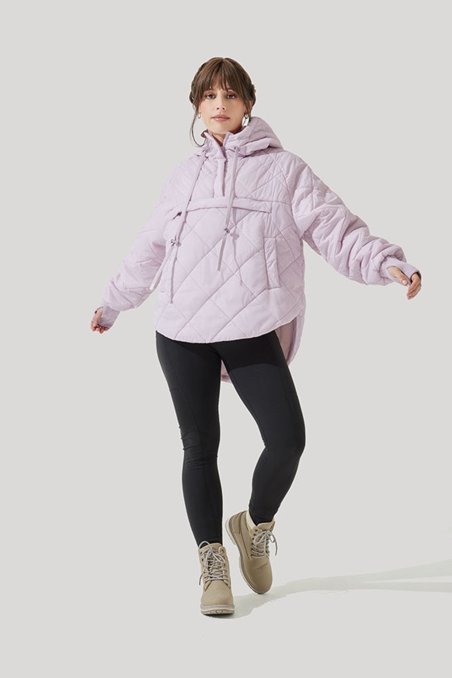 Tops POPFLEX | Pillow Packable Puffer Jacket - Orchid Ice