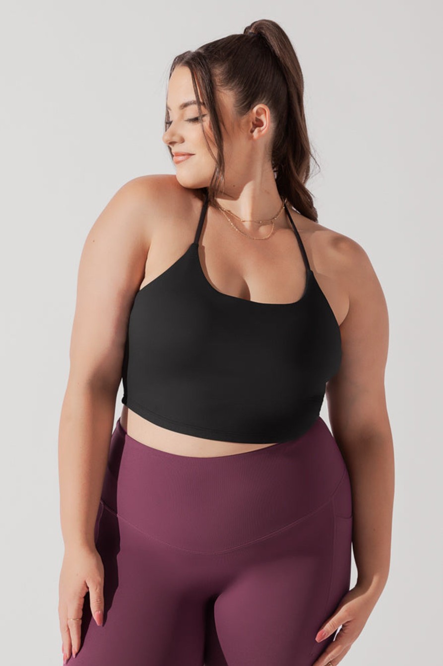 Tops POPFLEX | Flexy Crop Top - Black