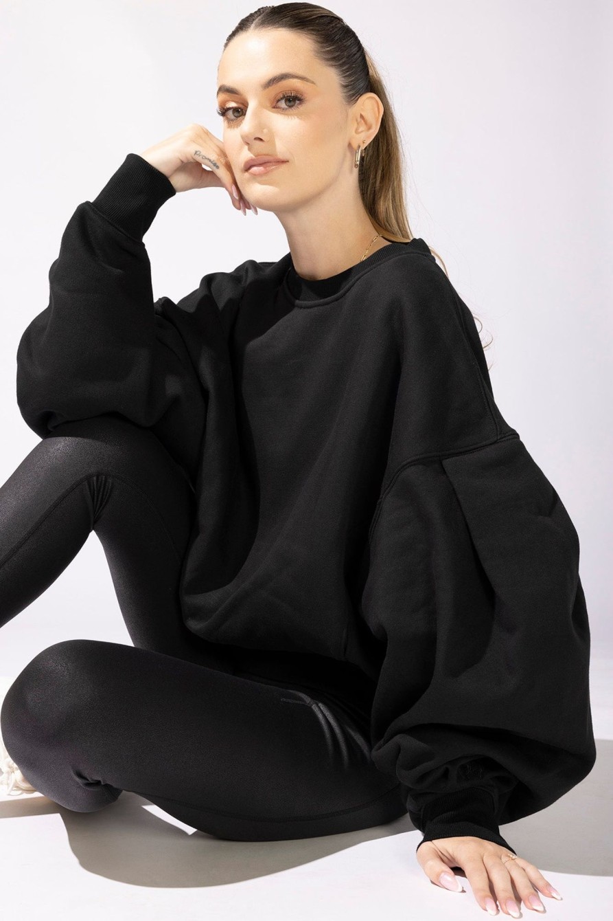 Tops POPFLEX | Brunch Sweater - Black