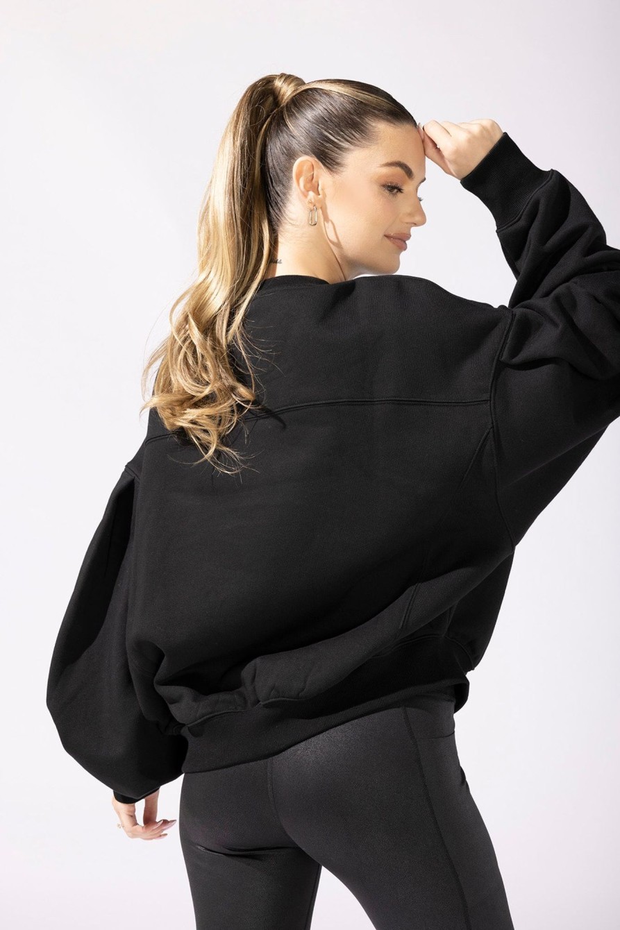 Tops POPFLEX | Brunch Sweater - Black