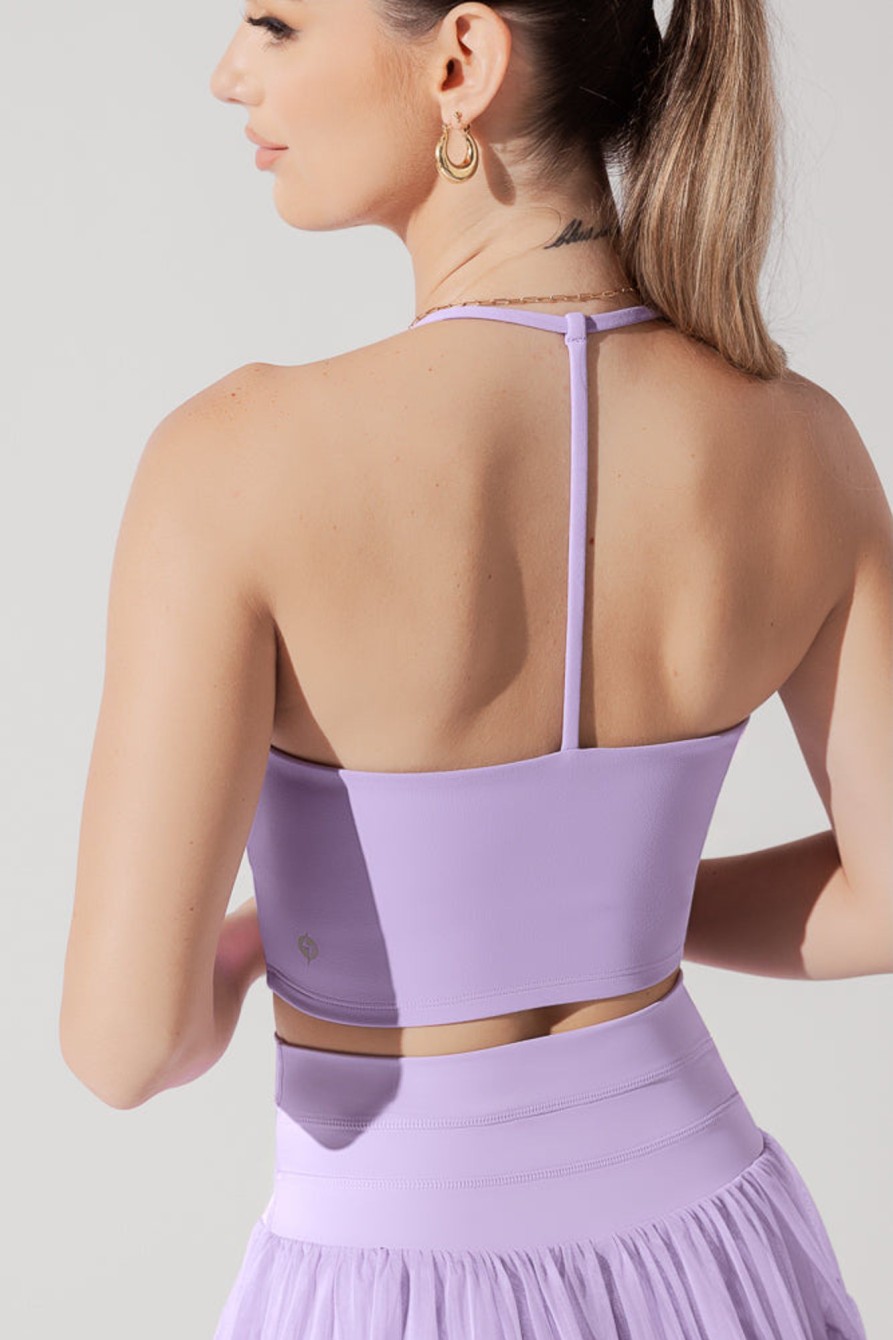 Tops POPFLEX | Flexy Crop Top - Digital Lavender