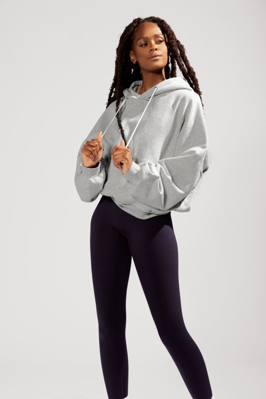 Tops POPFLEX | Pullover Cloud Hoodie - Heather Grey