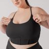 Tops POPFLEX | Plie Corset Crop Bralette - Black