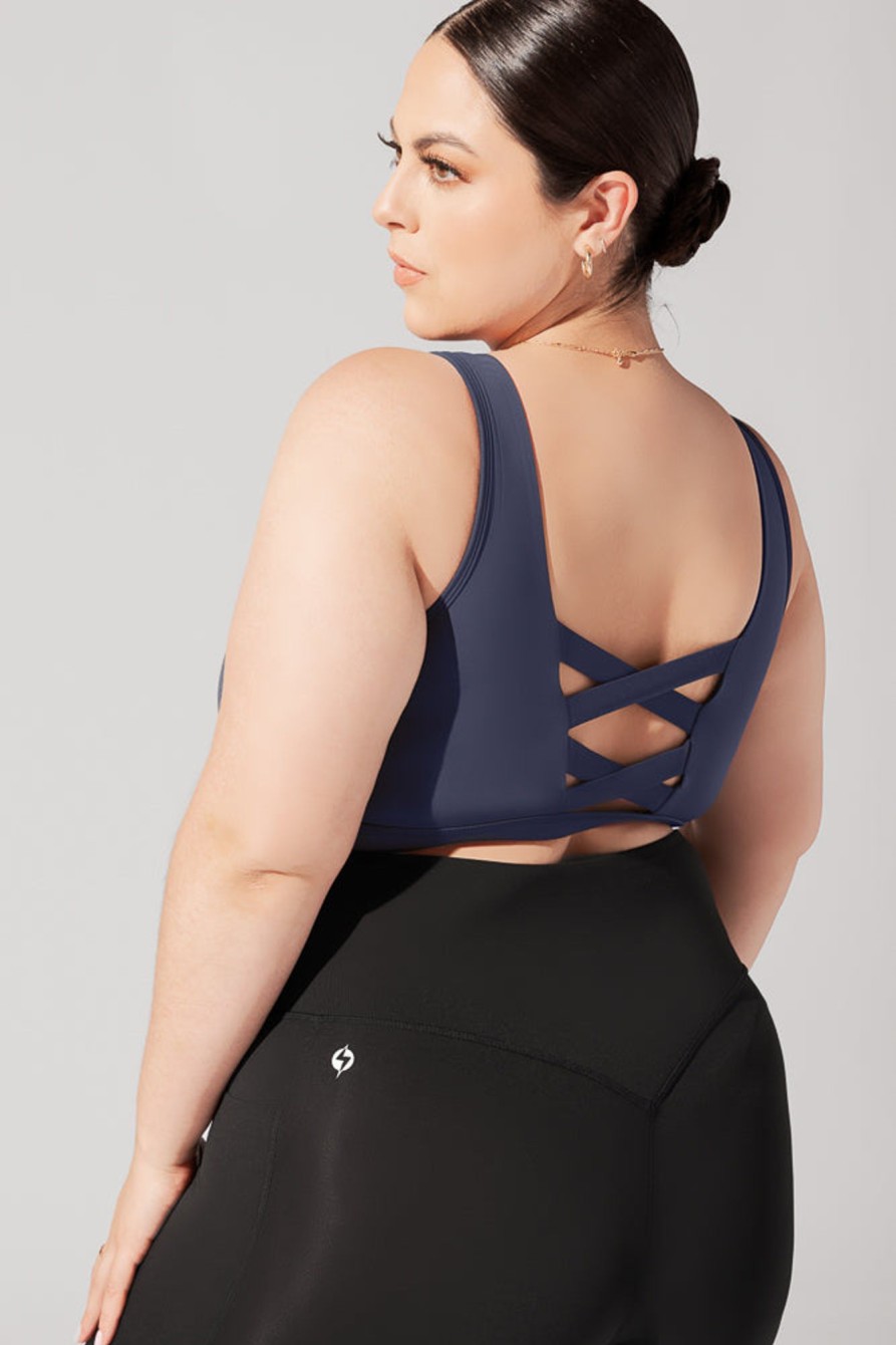 Tops POPFLEX | Corset Bra - Navy