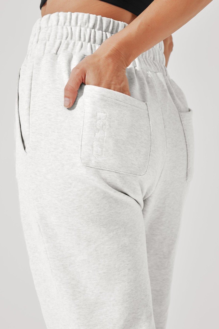 Bottoms POPFLEX | Ooey Gooey Sweatpant - Light Heather Grey