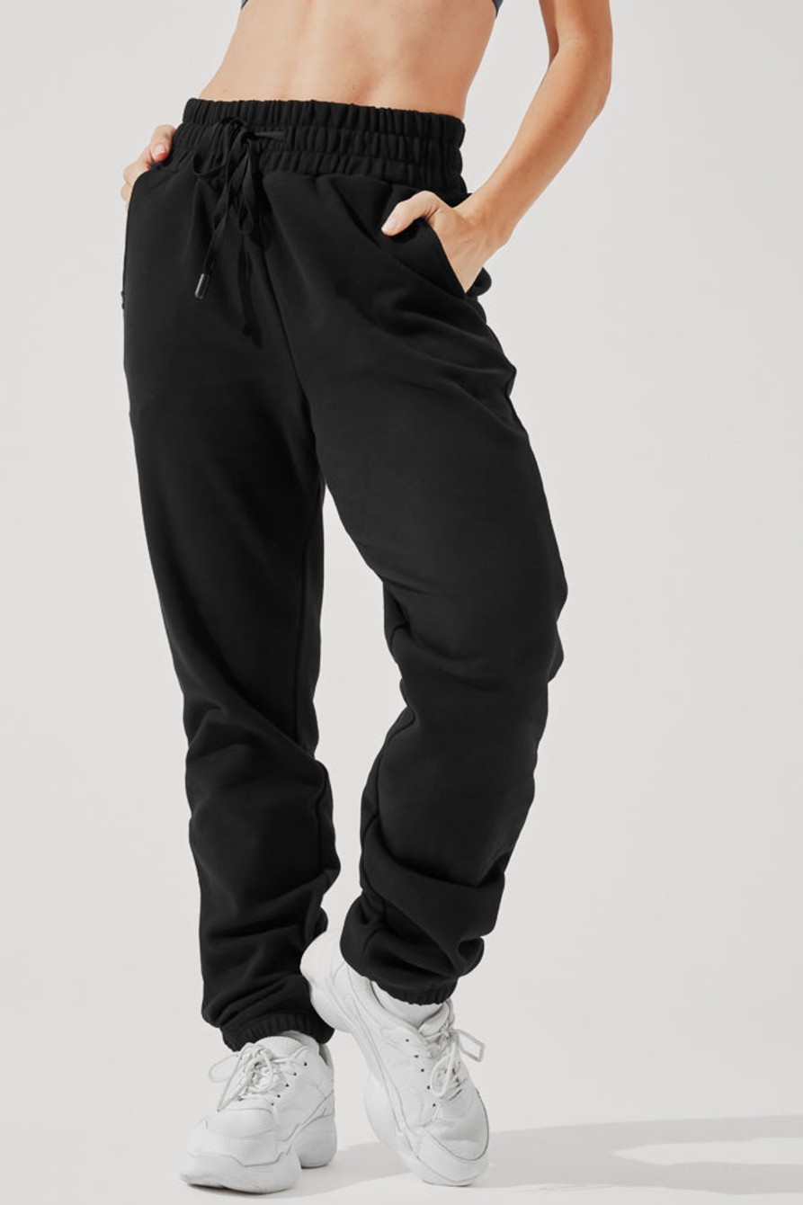 Bottoms POPFLEX | Ooey Gooey Sweatpant - Black