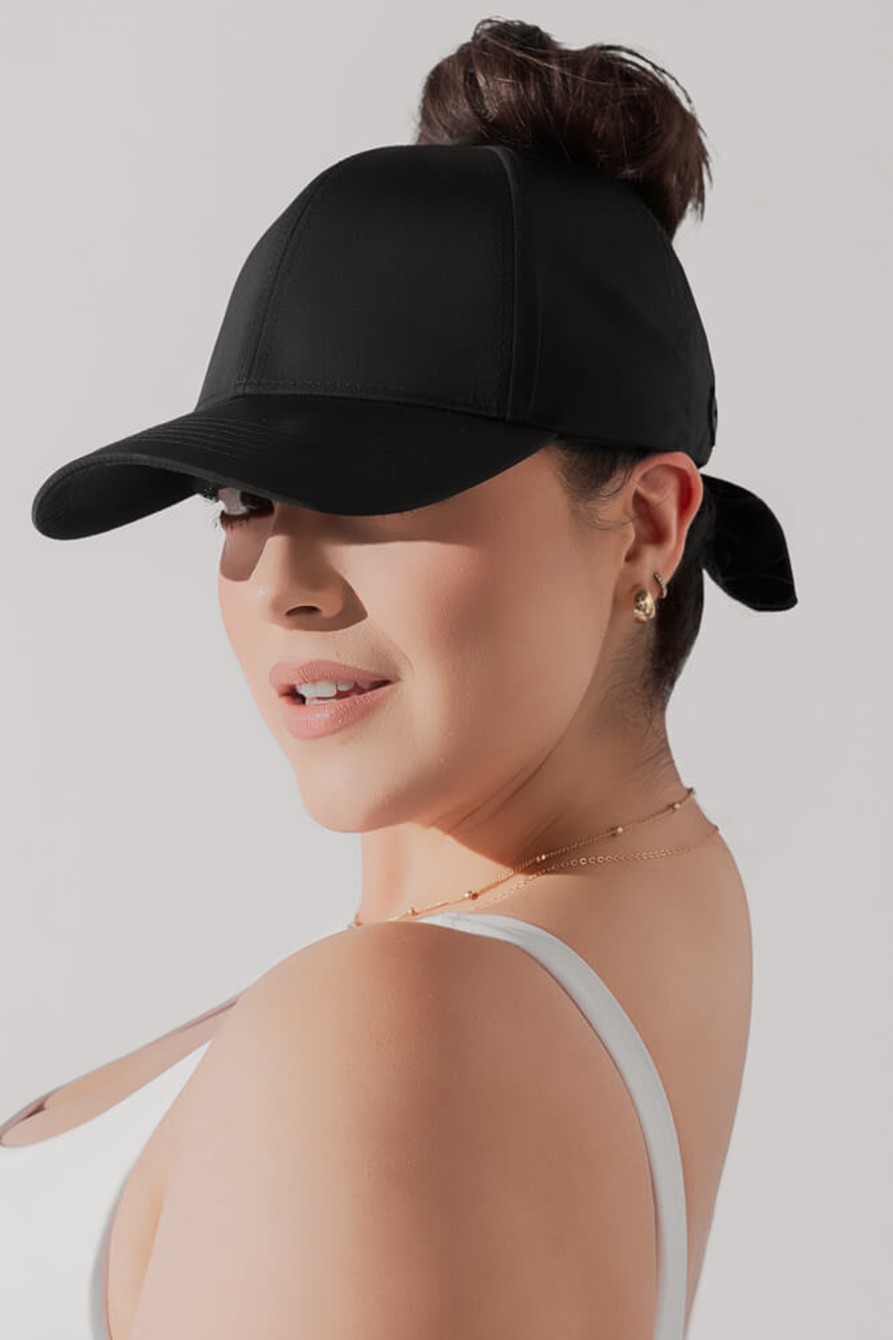 Accessories POPFLEX | Go With The Bow High Pony Cap